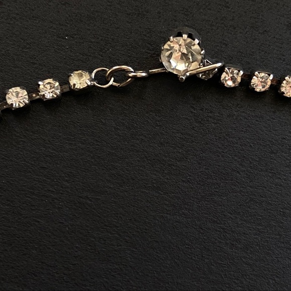 VINTAGE Czech Bohemian Crystal Rhinestone NECKLACE - Picture 4 of 6